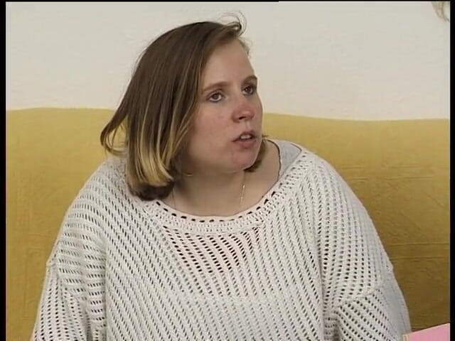 Lucky Cooch: Brunette bbw gets toyed at the casting
