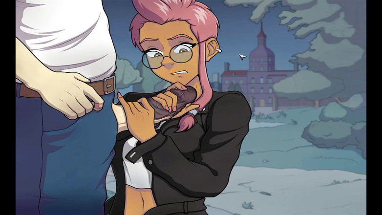 Hentai World: Thợ săn phù thủy sục quần lót trong công viên đêm