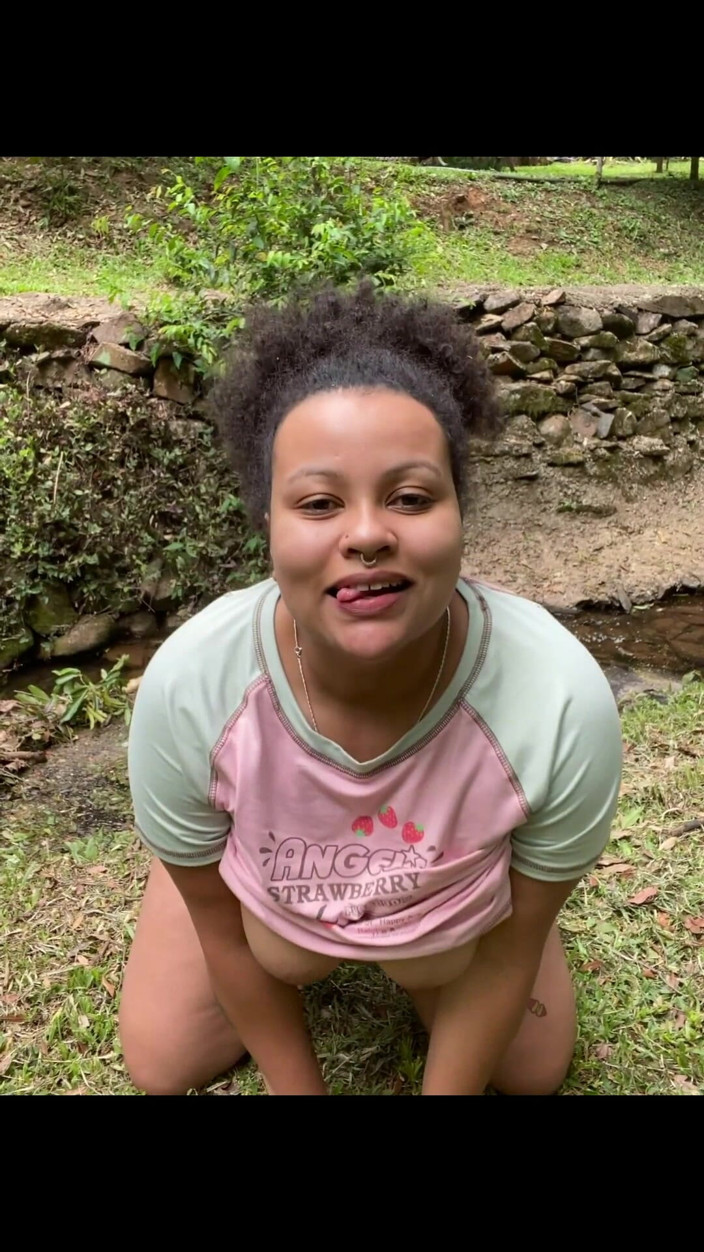 Cutiepiie Chubby: Peeing and Being Naked in the Woods