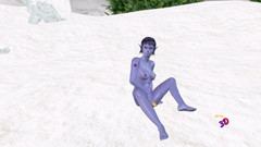 3D Cartoon Porn: (vidéo de sexe de dessin animé en 3D) - une elfe coquine...