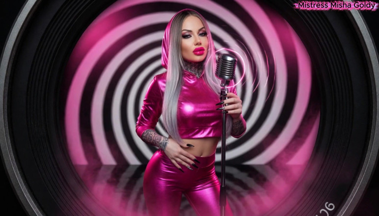 Goddess Misha Goldy: Werde dumm und und undicht für Mistress Misha