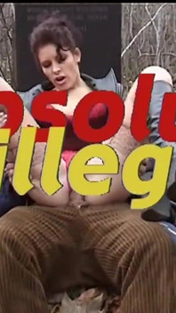 Cock-hungry Girl Gets Fucked in the Park in Public