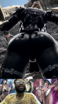 Special Agent Waifu Grows a Fat Futa Cock and Cums in Her Suit