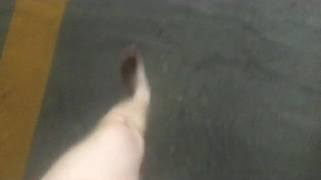 Big Dick: Streaking under the bridge in broad daylight - Naked man in...