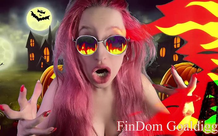 FinDom Goaldigger: Transformation into Halloween deleted cock sissy