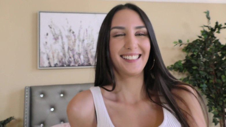 Lethal hardcore videos: Si rambut coklat Natalia Nix membentangkan kakinya untuk ayah tirinya