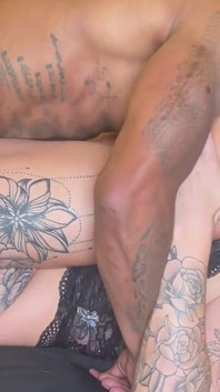 Sperma över min tjocka MILF röv: Nc hotwife får cobra sperma täckt