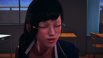 Waifu club 3D: DVA viene scopata sulla scrivania del college