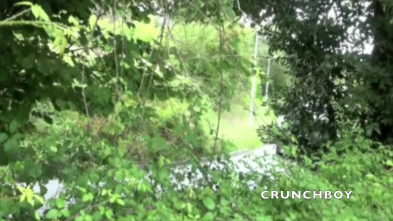Crunch Boy: Flat boy fucked by straight curious in exhib corner field