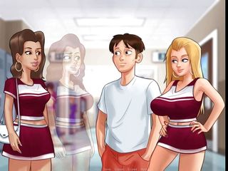 Dirty GamesXxX: Summertime saga: sexy cheerleaders &amp; sneaking into the hospital ep 78
