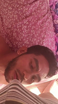 Worshipping Bodybuilder, Sitting and Cumming on Him