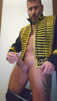 Daddy Huge Cock Masturbating