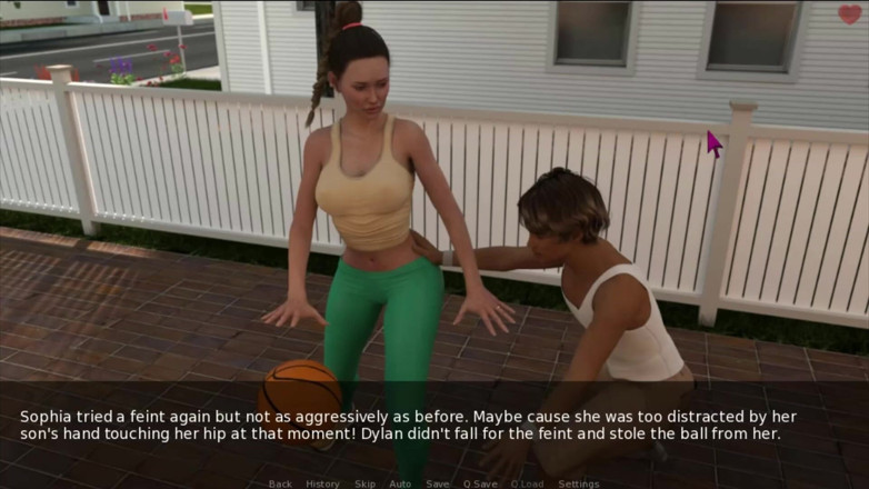 Visual Novels: Een vrouw en stiefmoeder deel 34 - student raakt kont aan terwijl...