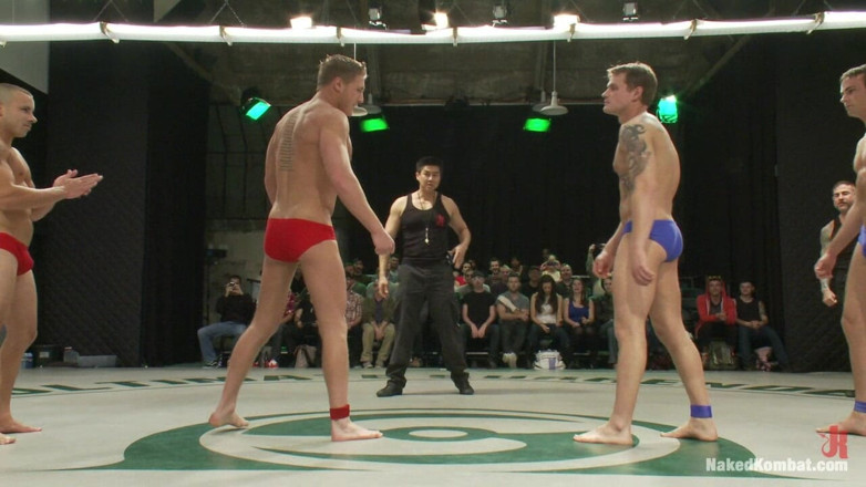 Naked Kombat: Gavin Waters &amp; Nikko Alexander Vs Trent Diesel a Matthew Zpěvák...