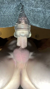 POV Fleshlight šukání a stříkání