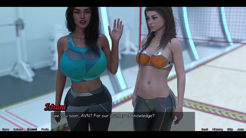 AVN Teller: Stranded in space - la piccola mora non riesce a smettere...