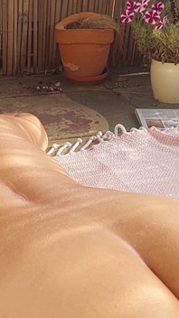 Tanned Body Outdoor Posing