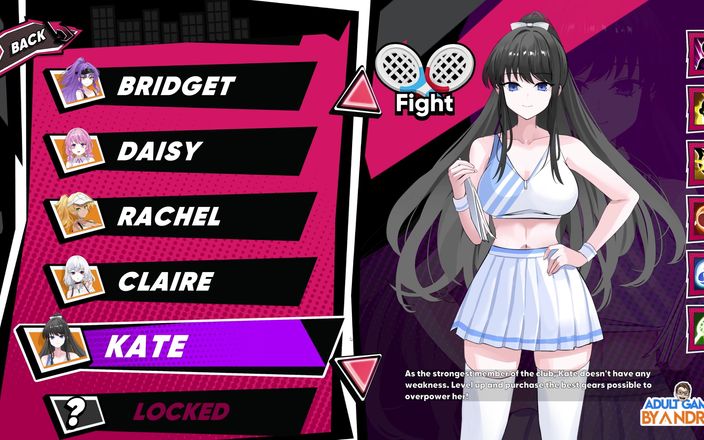 Adult Games by Andrae: Ep6: Bridget Vs Kate - Academy Love Saga: Tennis Angels Ex