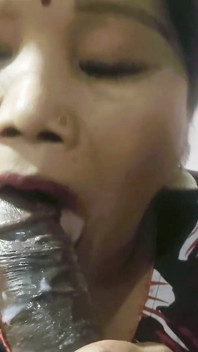 Finding Me Alone at Home, My Stepmother Sucked My Cock