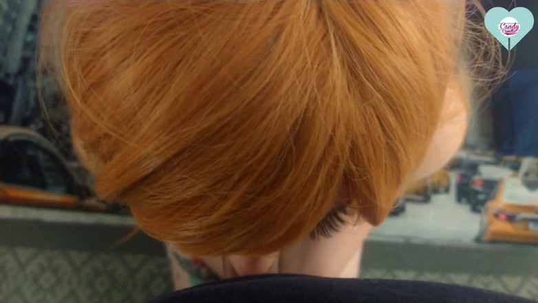 Candy Camille: アスカは私にフェラをして私の精液を飲み込みます