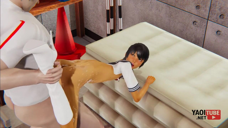 Yaoitube: Femboy yaoi - Simon wird für seinen sportlehrer gefickt