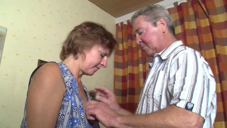 German Fuck Movie: Waltraud Pays Her Rent by Fucking the Landlord Couple 2