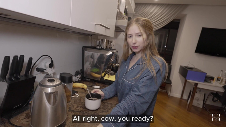 Mila Pie: Volevo un cappuccino e il mio fidanzato mi ha aiutato