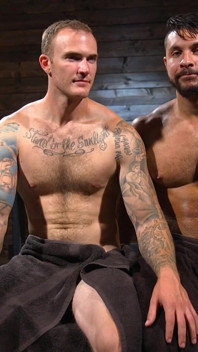 Seth Santoro: Muscle Submissive Suffers for Christian Wilde
