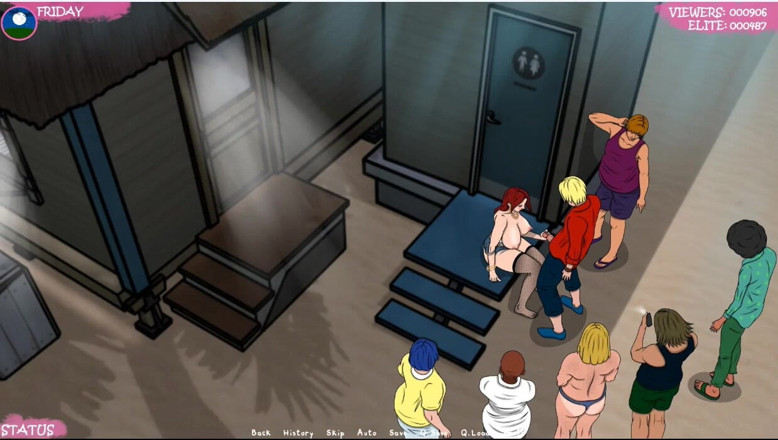 XXX Games Bunk: Lust Town - Gameplay - Roleplay - Amanda Works in Bar and Gets...