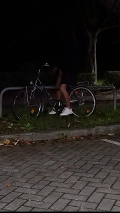New Task: Oil on Legs and Nylons with Ejaculation and Urination (2)