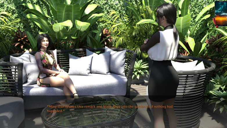 3D Cartoon Porn: Réunion 67 - Anya réalise qu’elle a été suivie et Ming le découvre