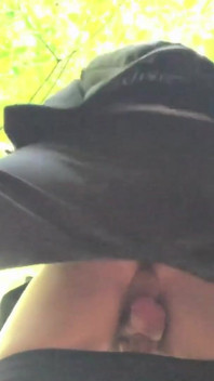 Fucking My Boyfriend Bareback in Park