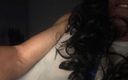 Submissive sissy: Sissy-ehemann wichs spielt mit schwanz