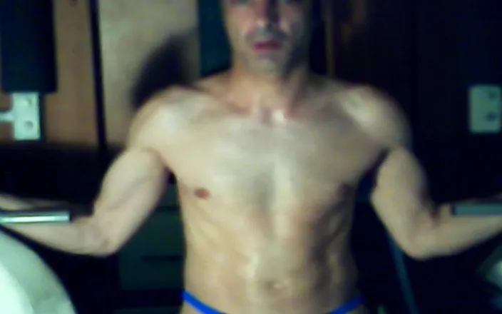 ceien: Ceien relax in the night with body work out