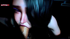 X Hentai: Prsatá bohyně modelka z kyberprostoru - 3D animace Hentai