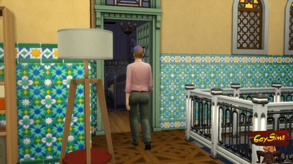 Dirty gay Sims: Prima un figliastro, ma Adesso una sissy