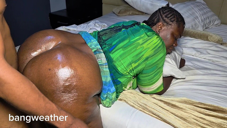 Bangweather: Ebony Matured Neighbour Taking BBC