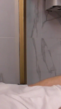 Secretary Foot Jerking - Wet Milking Nylon Feet of Smoking Blonde Office Girl!