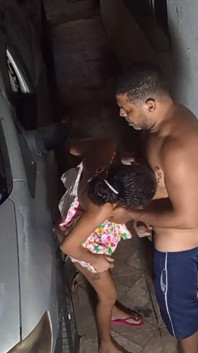 Eating My Stepdaughter's Ass in the Garage