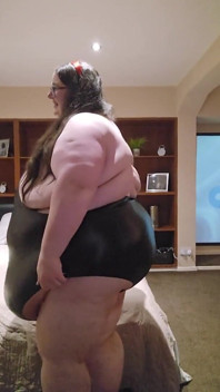 BBW seksowny gruby skórzany garnitur