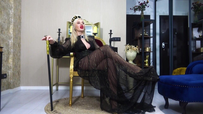 Goddess Celine: Dominacja stóp