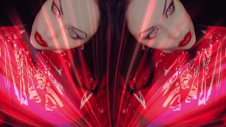 Goddess Misha Goldy: Mesmerizing ASMR! Red lipserizing with JOI!