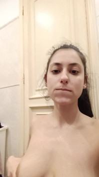 Spit Cum on My Boobs