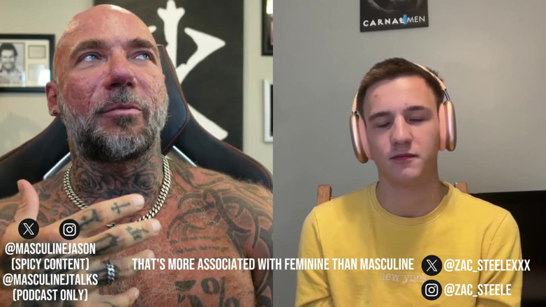 Raw and Uncensored with Masculine Jason: Porn Star confessions - Zac Steele ตอนที่ 190
