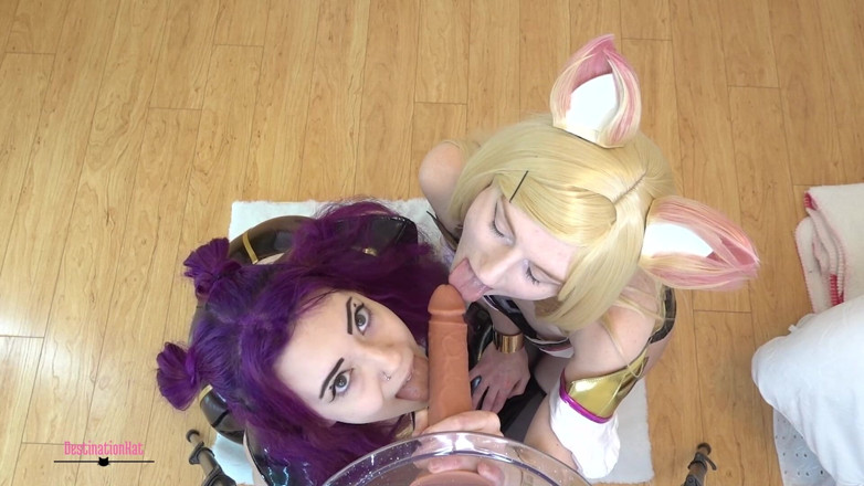 Destination Kat: Kda Blowjob Berganda