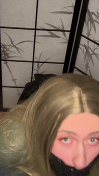 Petite Blonde Teen Femboy Sucking Dick