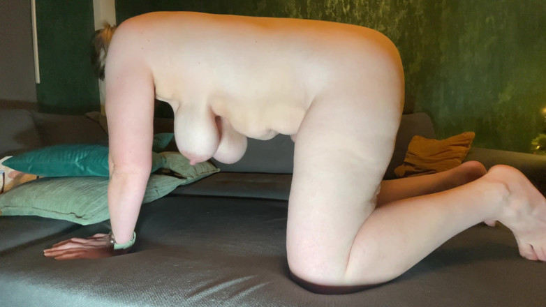 Whitylady: Masturbazione con il mio enorme e orgasmo, le mie enormi...