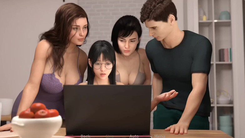 Nerom life: Des demi-sœurs sont surprises de voir la bite de leur...