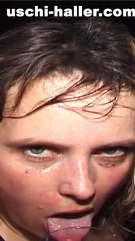 Drinking Cum From a Glass