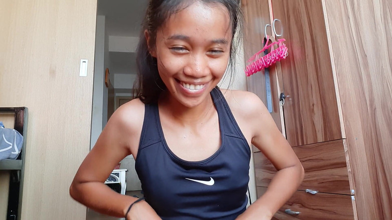 creamberryfairy: Bahagian 2: Selepas Senaman , Orgasme Berpeluh